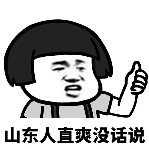 山东人直爽没话说 - 中国人棒棒哒 - 斗图表情包 - 金馆长表情库