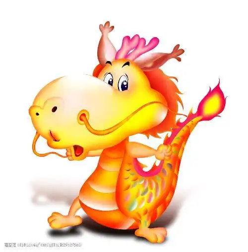 求可爱卡通龙的图片