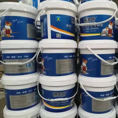 10kg标准 固必牢环氧树脂ab胶结构胶云石胶 厂家批发大理石干挂胶