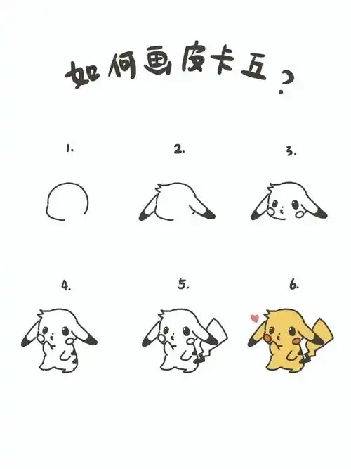 今天一起画一只萌萌的皮神