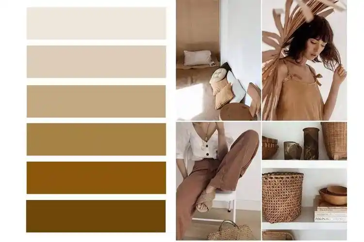 低调质朴的大地色,其实很适合亚洲人的肤色,尤其是一些浅淡的大地色系