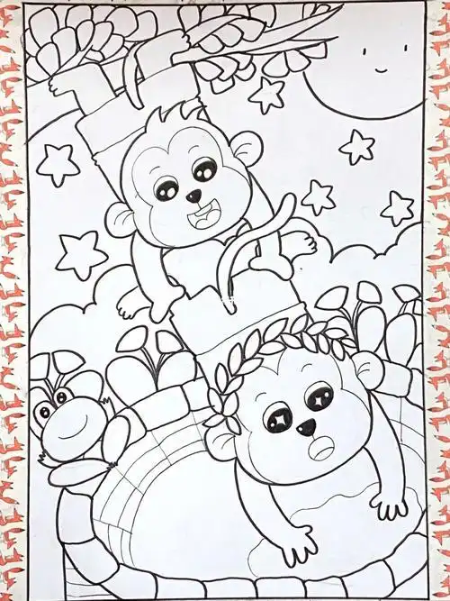 好画的绘画简笔画主题 简笔画图片大全-普车都