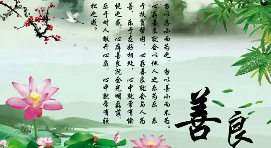 只管善良,上天自有安排