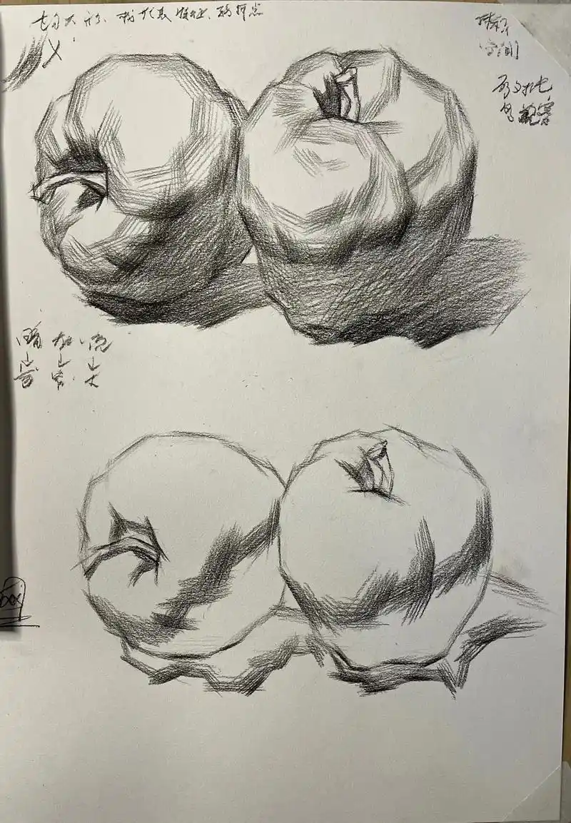 基搞起,基础的东西还需要结合理论知识多多练习～#素描教程 # - 抖音