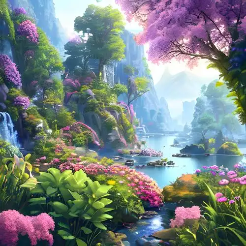 头像图片风景 大自然 唯美花草