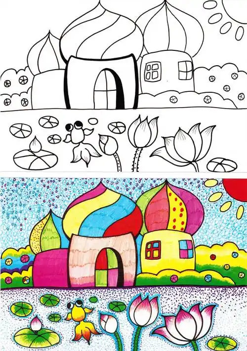 美丽图画 一幅美丽又简单的画