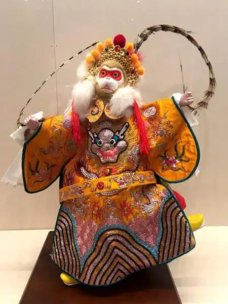 图20 徐强布袋木偶作品《美猴王》