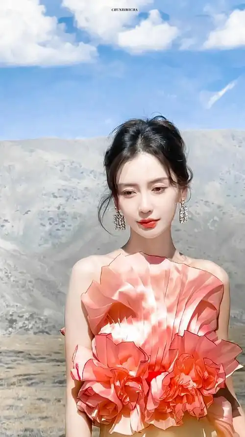 现在就出发路透#angelababy草原走红毯#草原上最美的花朵