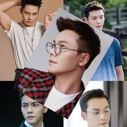 陈伟霆海报 明星写真周边壁纸挂画明信片高清墙贴墙纸一套8张