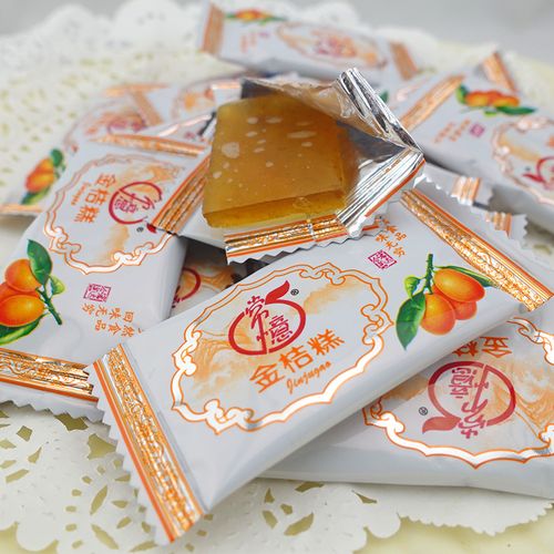 江西特产小金桔糕干条开胃果干果脯干原味果糕童年休闲小零食蜜饯