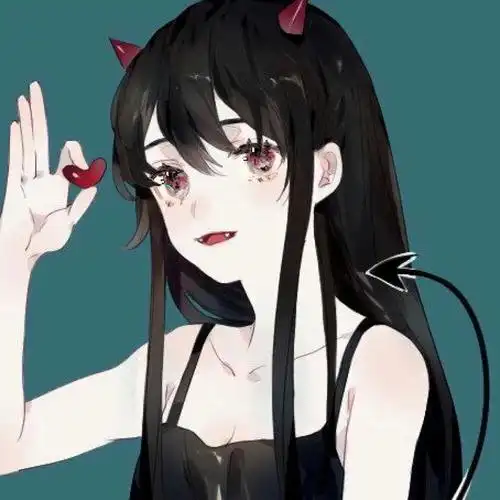 二次元动漫头像女生漫头#冷瞳