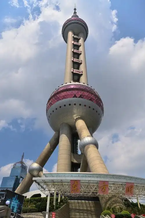 上海陆家嘴东方明珠塔地域之美
