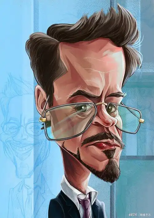 幽默的名人肖像漫画画成这样你还认得出么