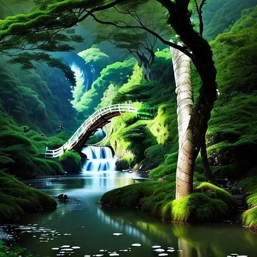 风景书法头像|大自然的诗篇