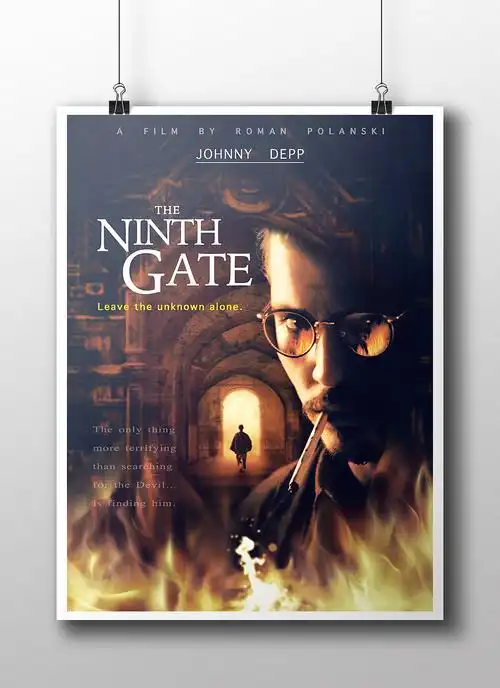 第九道门 电影海报临摹 ps练习