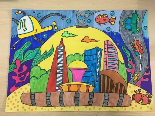 孙弋涵《未来海底世界》