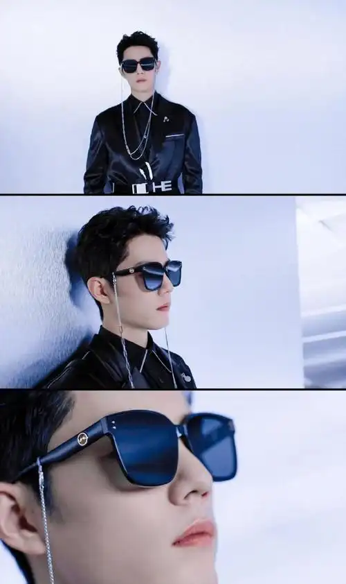 肖战更博分享陌森眼镜广告大片 戴上墨镜谁都不爱的主唱大人上线