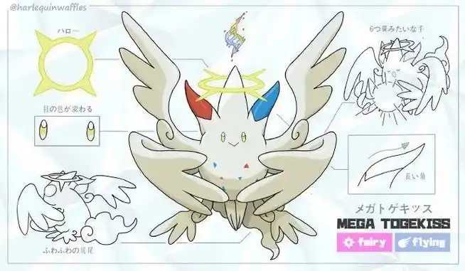 【图集】宝可梦mega进化新设计