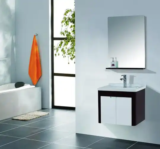 实木佛山浴室柜/卫浴柜厂/吊柜/挂柜/新款多层盆柜格子柜h8022