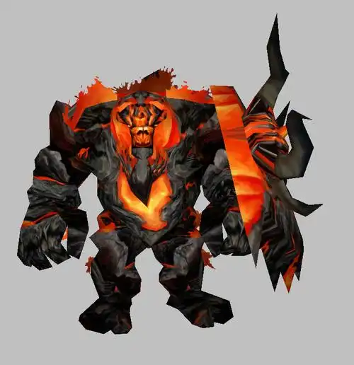 野生熔岩山岭巨人魔兽模型下载