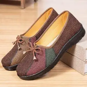 老北京女夏季2021新款女士布鞋夏天奶奶鞋子女式太太女鞋老北京布鞋