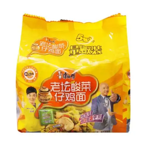 【康师傅方便食品图片】康师傅酸菜仔鸡面 116g*5/组图片大全,高清