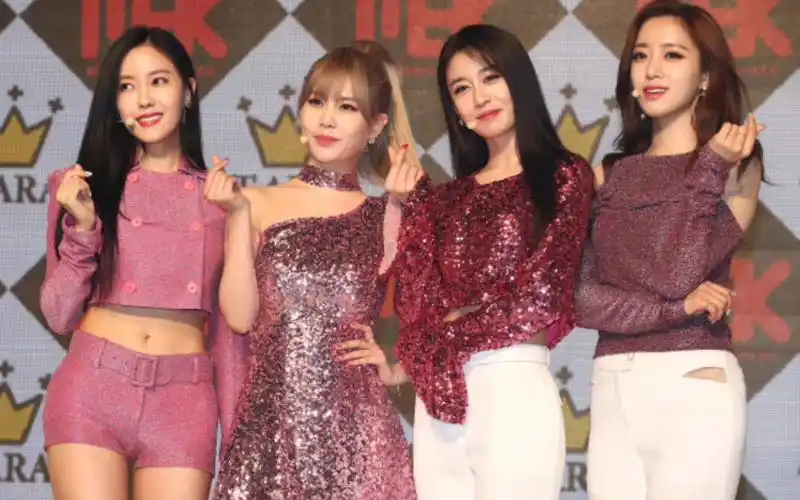 t-ara四人组朴孝敏,朴智妍,咸恩静,李居丽,超燃战歌《no.9》