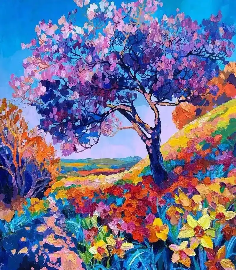 好画家,好作品,都和色彩 - 抖音