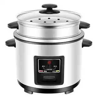 三角牌304不锈钢电饭锅老式家用2-3-4-5l人升内胆蒸笼 电饭煲