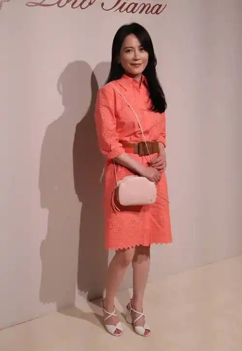 50岁俞飞鸿近照,皮肤暗黄眼袋下垂,岁月又能放过谁?_气质_女神_一身