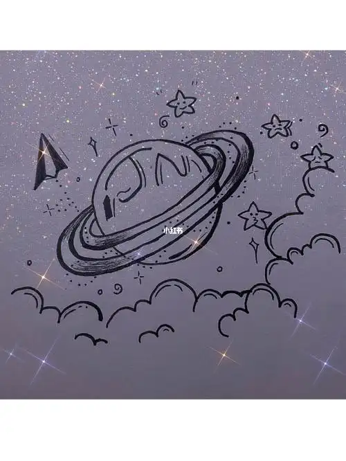 星球简笔画