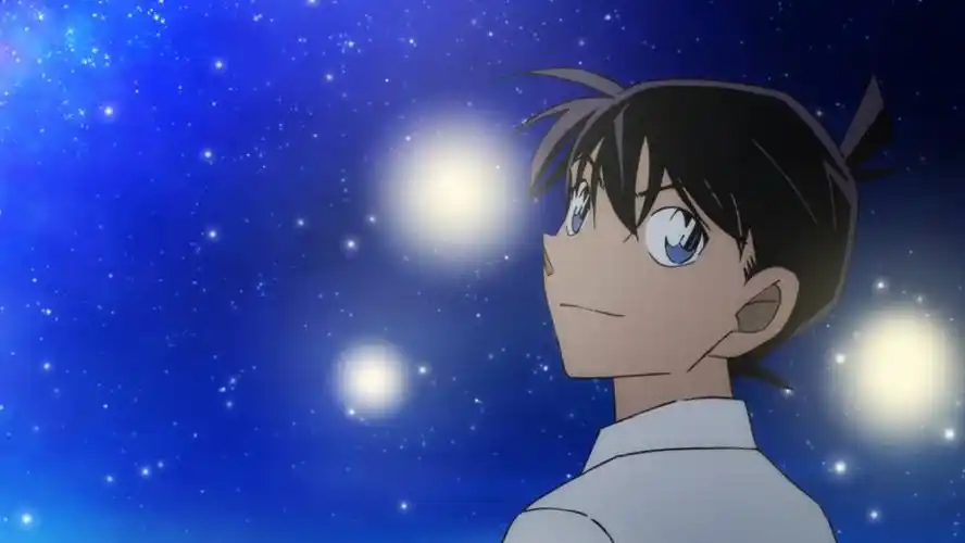 工藤新一的声优山口胜平绘制的新一贺图网友夏威夷学的