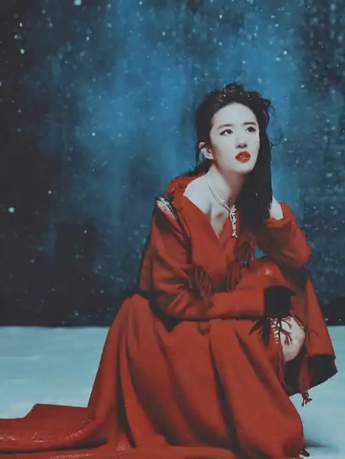 刘亦菲的浓淡皆宜之浓颜菲