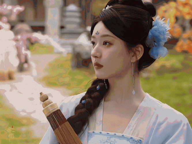 赵露思苏幕遮梦回李乐嫣#赵露思在珠帘玉幕里的造型梦回长歌行的小乐