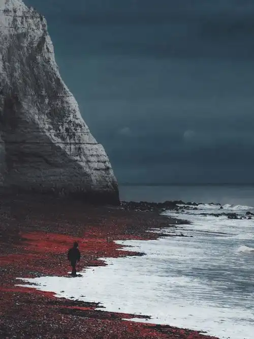 摄影每一次难过的时候就独自看一看大海