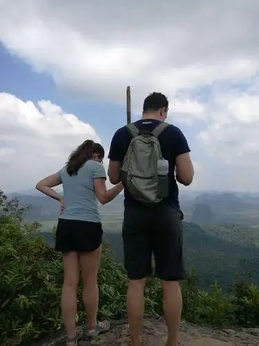 甲米第三天——tab kak-hang nak山悬石(装逼岩石)