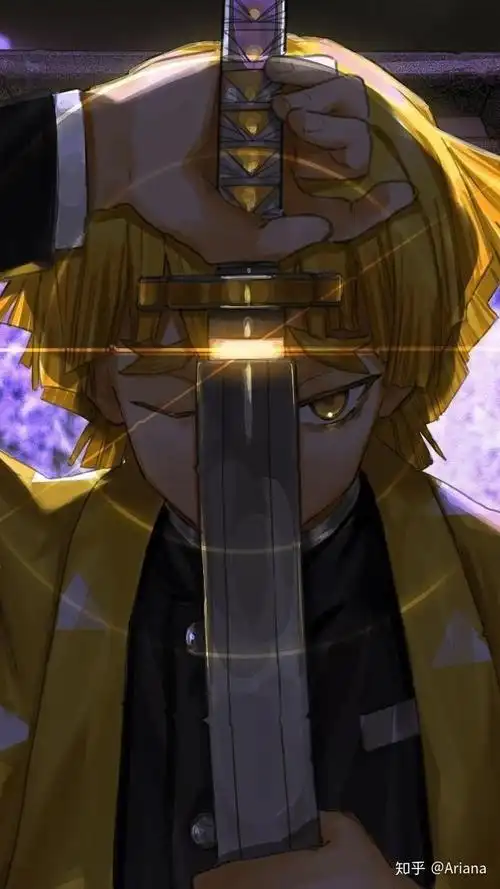 高清的p站我妻善逸插画图片头像|鬼灭之刃我妻善逸头像帅气_腾讯新闻