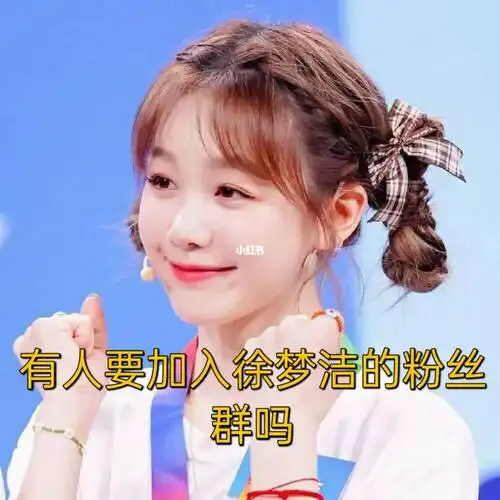 快来加入徐梦洁的粉丝群吧