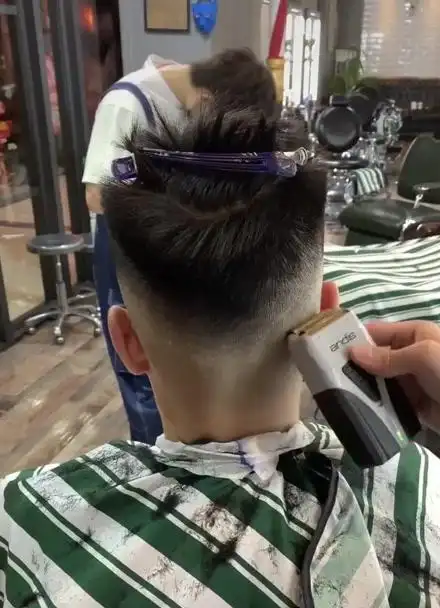 男士发型 #上海 #美式渐变 #飞机头