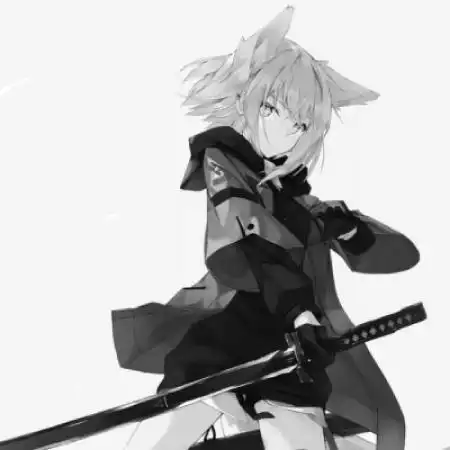 超霸气女生头像黑白二次元冷艳高冷的妹子