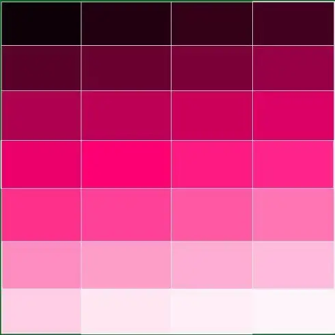 色卡——红色系