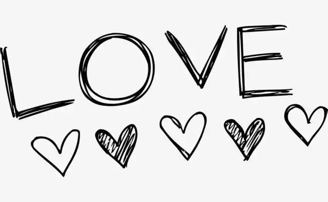 love简笔画 love简笔画图片