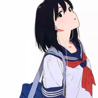 jk漫画女生头像图片大全 高清好看的jk制服漫画头像女_女生动漫头像