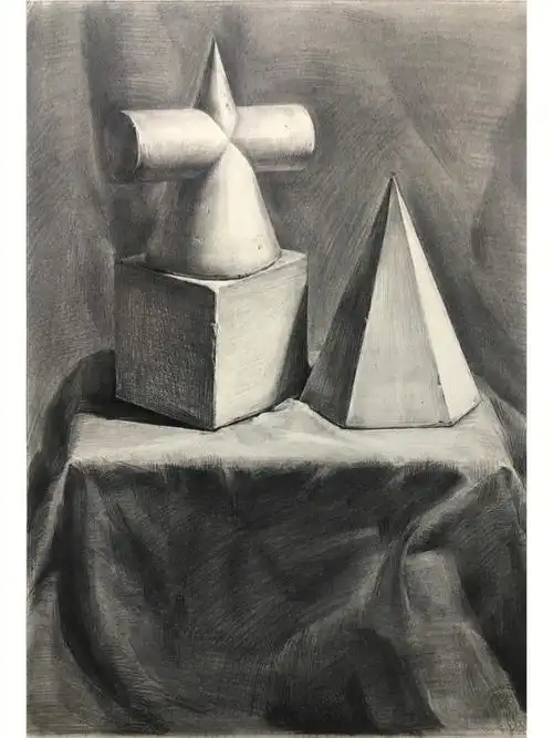 素描几何体组合