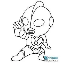 画奥特曼简笔画幼儿园画奥特曼简笔画