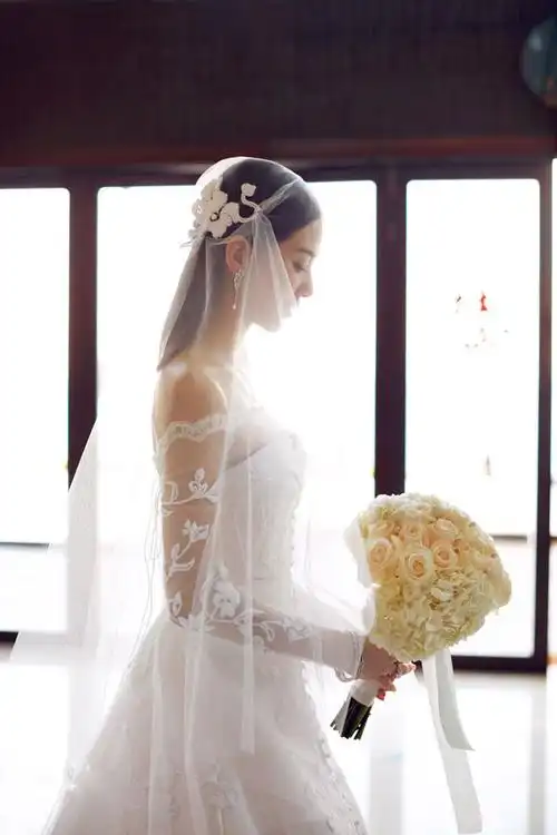 盘点一下娱乐圈女明星婚纱照谁的更特别_凤凰网时尚_凤凰网