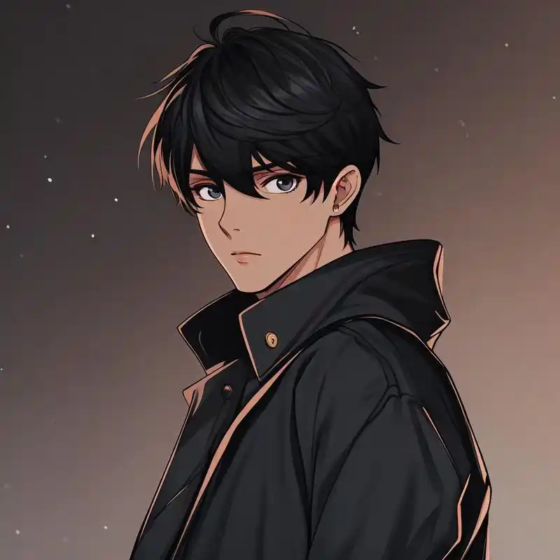 动漫风帅气冷酷男生头像90