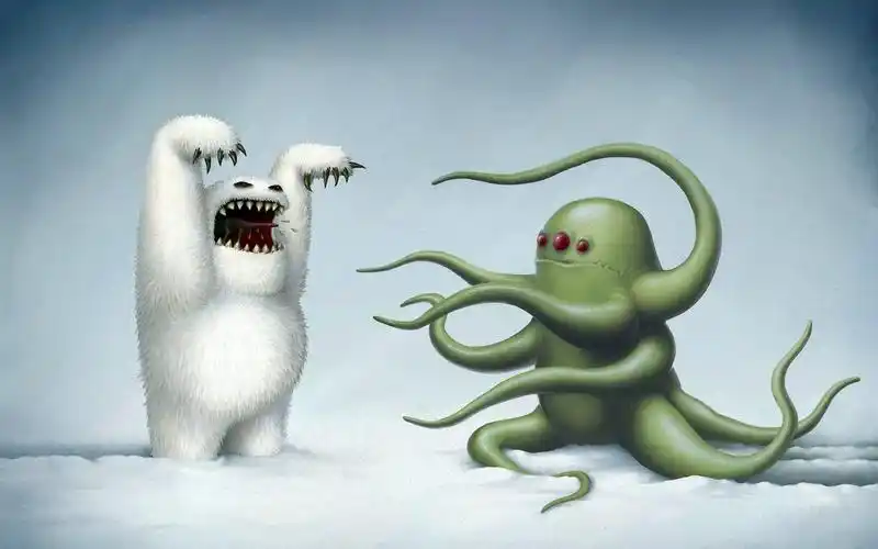 怪物艺术设计壁纸