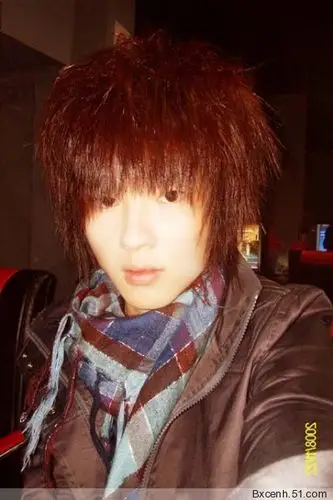 帮我看看这个发型呗.