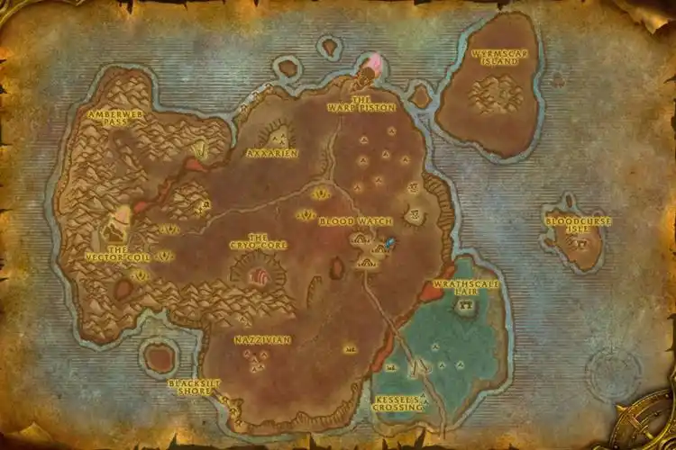 data-lemmaid="66392">魔兽世界 /a>》场景地图之一